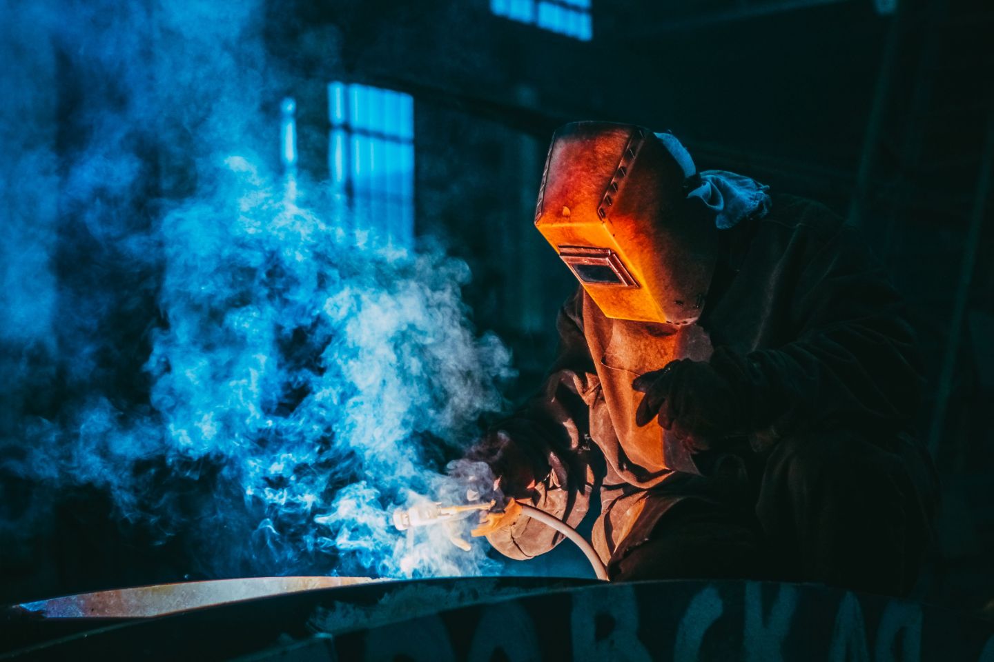Craftsperson at work